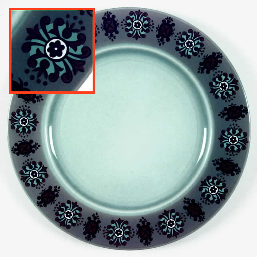 Matador Dinner Plate by Taylor, Smith & Taylor (Ts&T)-1