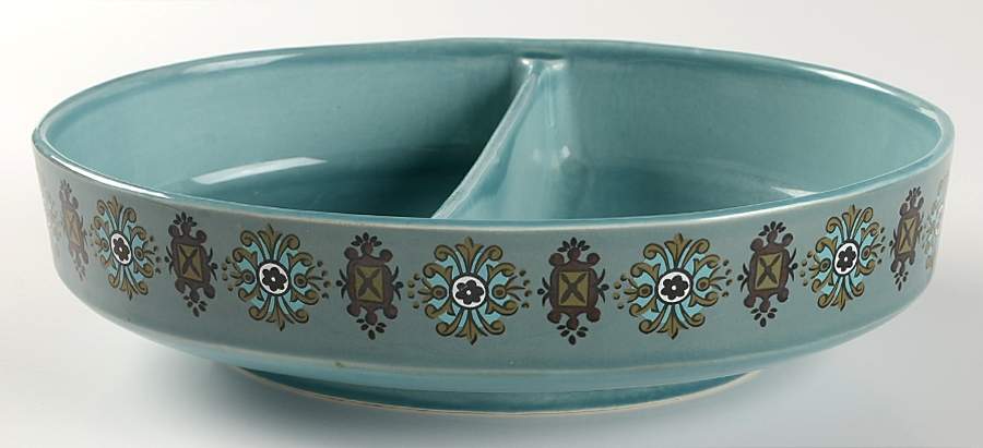 Matador 10" Oval Divided Vegetable Bowl by Taylor, Smith & Taylor (Ts&T)-1