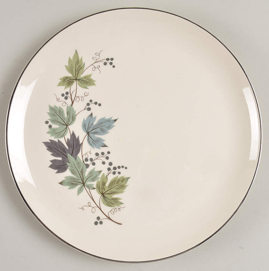 Melody Lane Salad Plate by Taylor, Smith & Taylor (Ts&T)-1