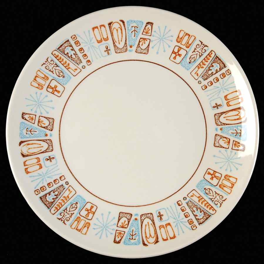Moderne (Tst) Bread & Butter Plate by Taylor, Smith & Taylor (Ts&T)-1