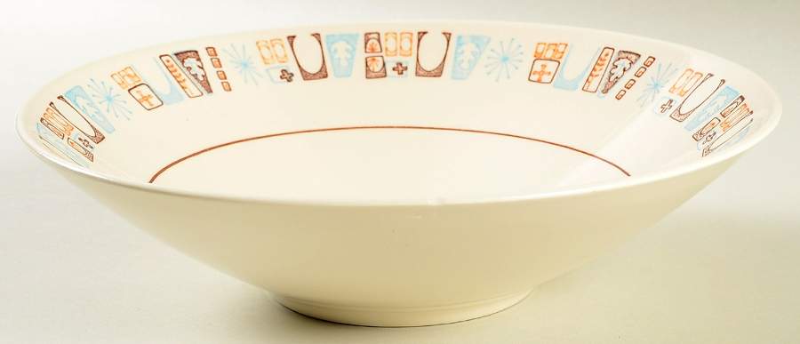Moderne (Tst) 10" Round Vegetable Bowl by Taylor, Smith & Taylor (Ts&T)-1