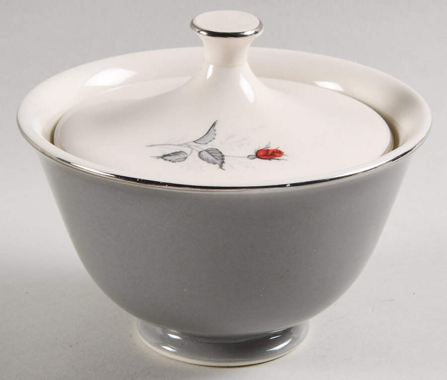 Moulin Rouge (Versatile Shape) Sugar Bowl & Lid by Taylor, Smith & Taylor (Ts&T)-1