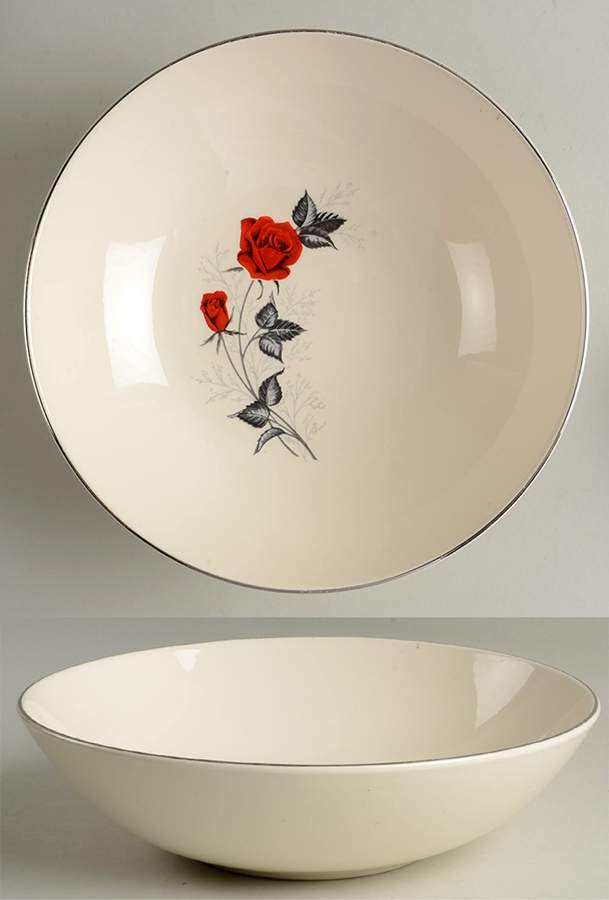 Moulin Rouge (Versatile Shape) 9" Round Vegetable Bowl by Taylor, Smith & Taylor (Ts&T)-1