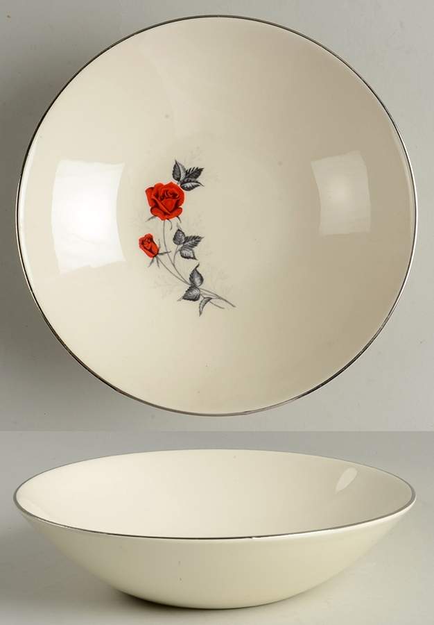 Moulin Rouge (Versatile Shape) 8" Round Vegetable Bowl by Taylor, Smith & Taylor (Ts&T)-1