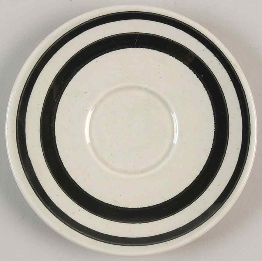 Nightflower Saucer by Taylor, Smith & Taylor (Ts&T)-1