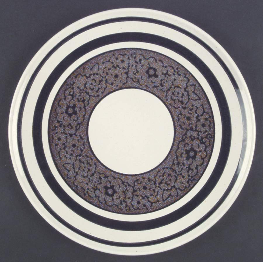 Nightflower Dinner Plate by Taylor, Smith & Taylor (Ts&T)-1