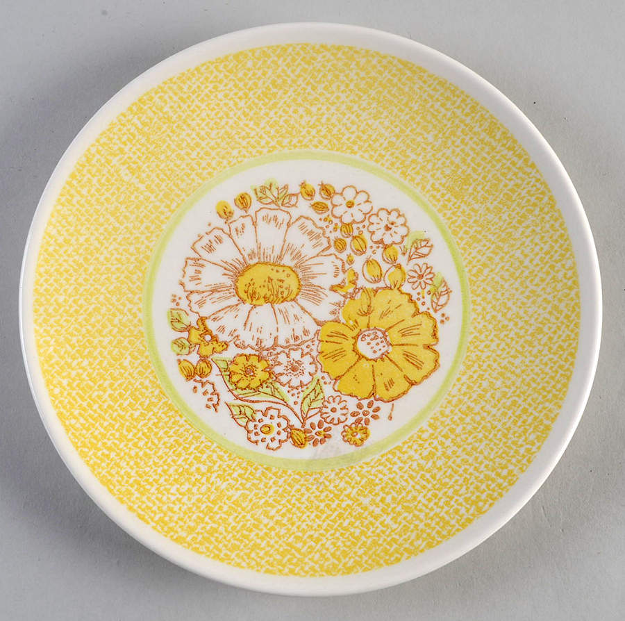 Nosegay Bread & Butter Plate by Taylor, Smith & Taylor (Ts&T)-1