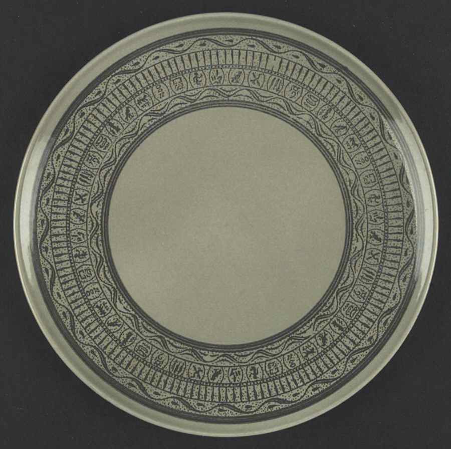 Oasis Green Dinner Plate by Taylor, Smith & Taylor (Ts&T)-1