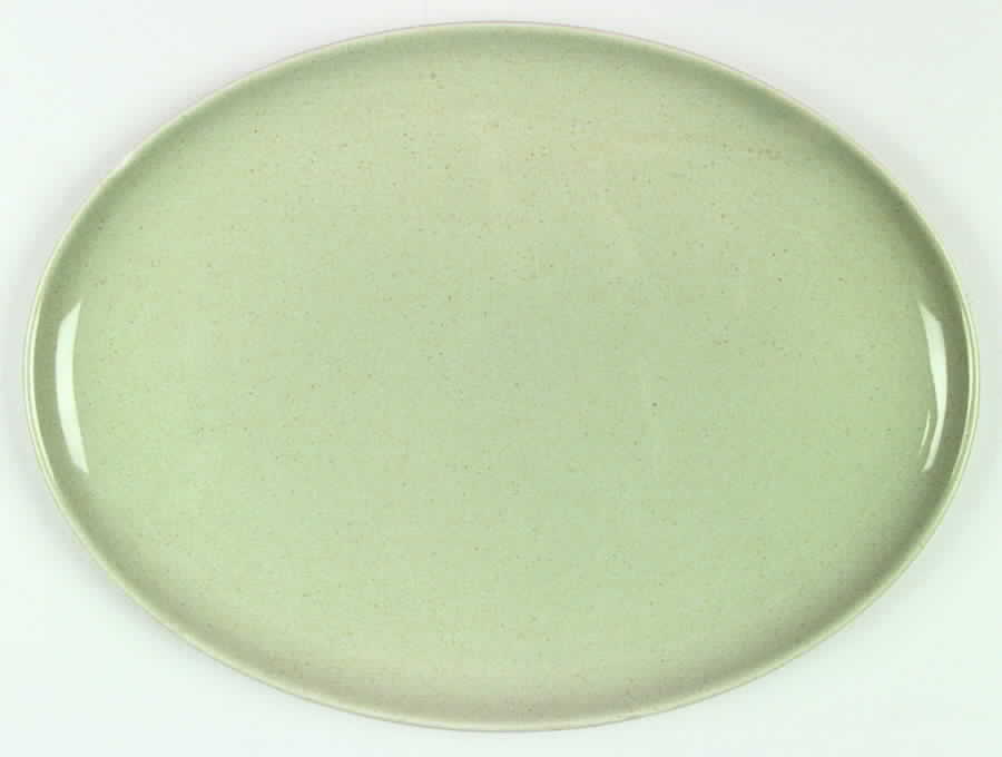 Pebbleford Celery 11" Oval Serving Platter by Taylor, Smith & Taylor (Ts&T)-1