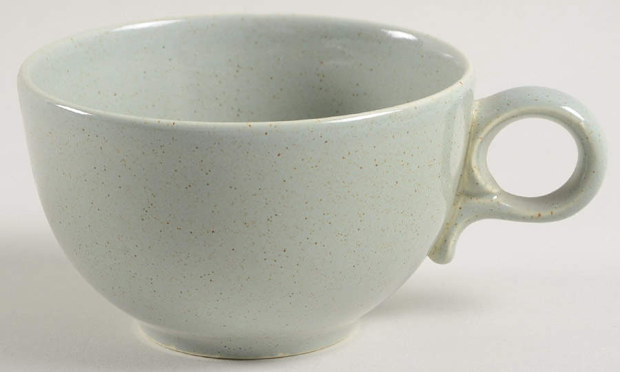 Pebbleford Granite (Green Brown) Flat Cup by Taylor, Smith & Taylor (Ts&T)-1