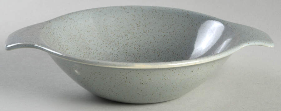 Pebbleford Granite (Green Brown) Lugged Cereal Bowl by Taylor, Smith & Taylor (Ts&T)-1
