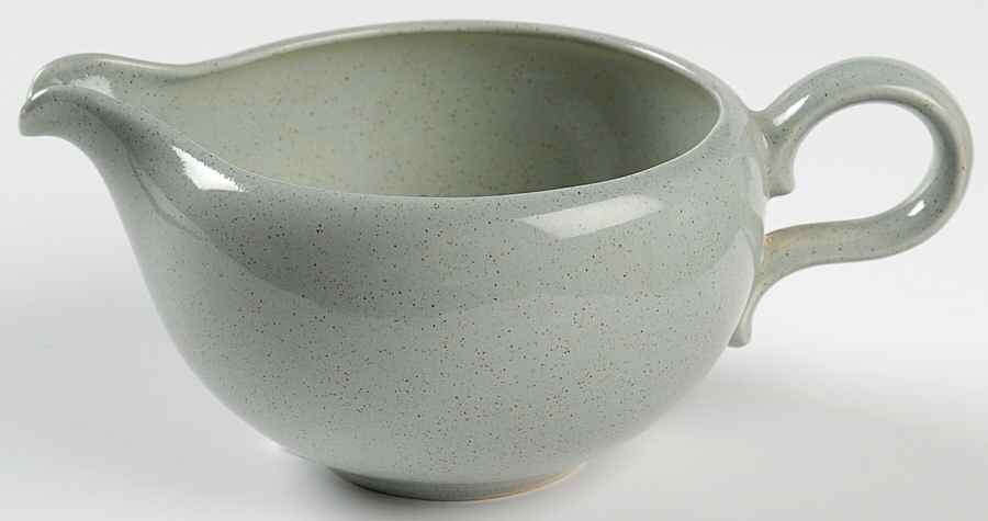 Pebbleford Granite (Green Brown) Gravy Boat by Taylor, Smith & Taylor (Ts&T)-1