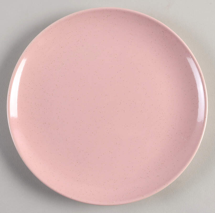 Pebbleford Pink Salad Plate by Taylor, Smith & Taylor (Ts&T)-1