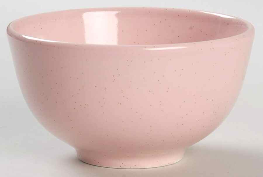 Pebbleford Pink Open Sugar Bowl by Taylor, Smith & Taylor (Ts&T)-1