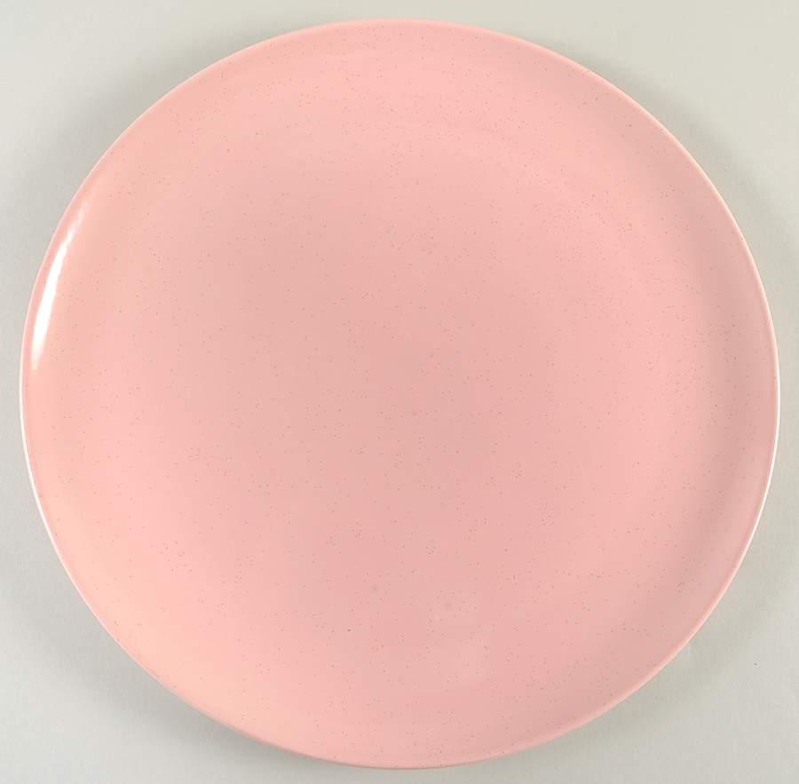 Pebbleford Pink 12" Chop Plate (Round Platter) by Taylor, Smith & Taylor (Ts&T)-1