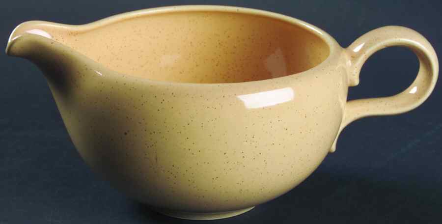 Pebbleford Sand Gravy Boat by Taylor, Smith & Taylor (Ts&T)-1