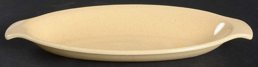 Pebbleford Sand Pickle Dish by Taylor, Smith & Taylor (Ts&T)-1