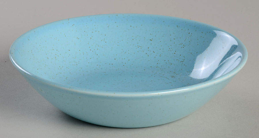 Pebbleford Turquoise Fruit/Dessert (Sauce) Bowl by Taylor, Smith & Taylor (Ts&T)-1