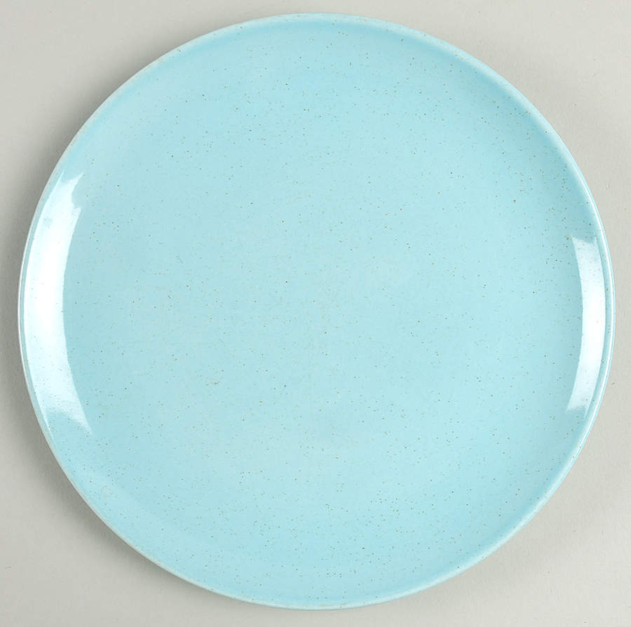 Pebbleford Turquoise Salad Plate by Taylor, Smith & Taylor (Ts&T)-1