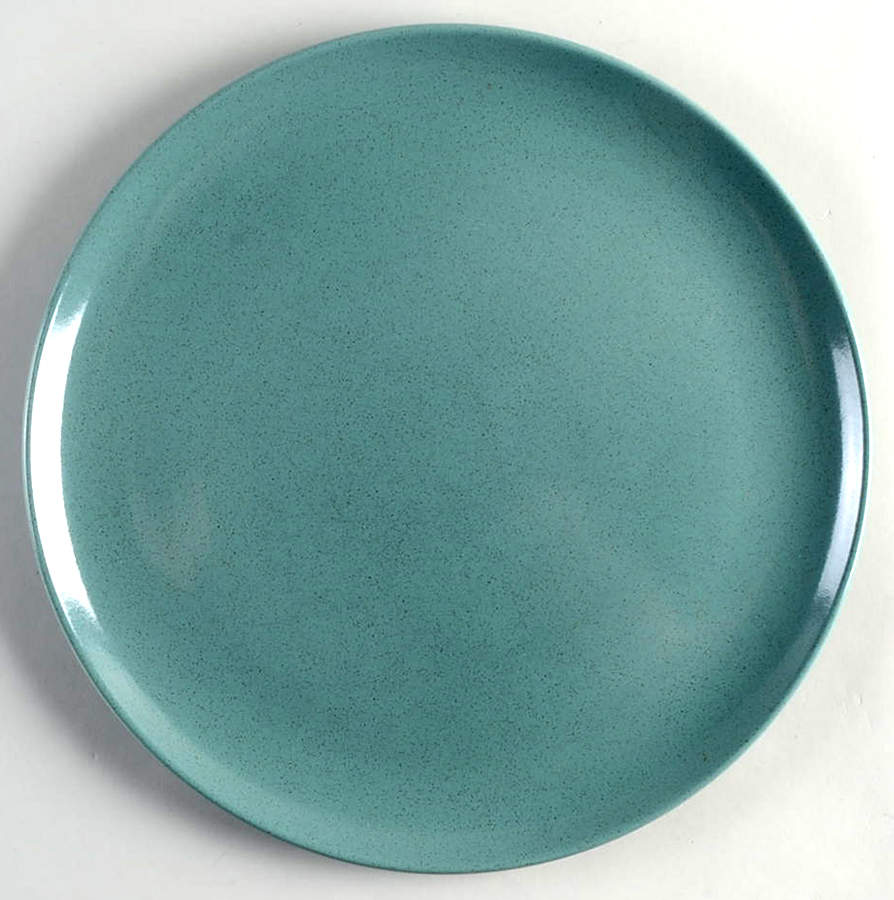 Pebbleford Teal Green 12" Chop Plate (Round Platter) by Taylor, Smith & Taylor (Ts&T)-1