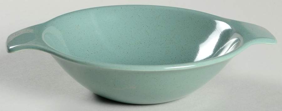 Pebbleford Teal Green Lugged Cereal Bowl by Taylor, Smith & Taylor (Ts&T)-1