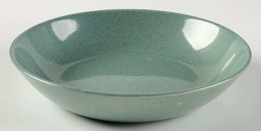 Pebbleford Teal Green Coupe Soup Bowl by Taylor, Smith & Taylor (Ts&T)-1