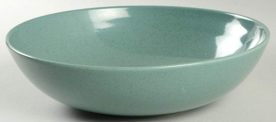 Pebbleford Teal Green 9" Round Vegetable Bowl by Taylor, Smith & Taylor (Ts&T)-1