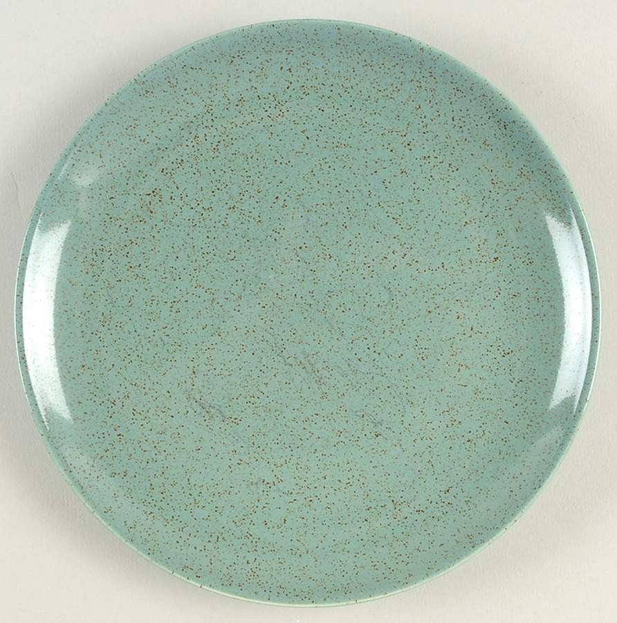 Pebbleford Teal Green Bread & Butter Plate by Taylor, Smith & Taylor (Ts&T)-1