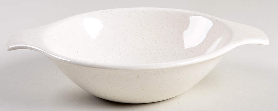 Pebbleford White Lugged Cereal Bowl by Taylor, Smith & Taylor (Ts&T)-1