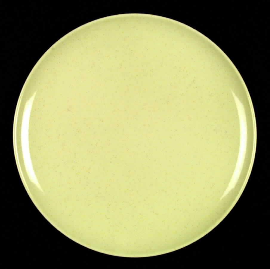 Pebbleford Sunburst Yellow Dinner Plate by Taylor, Smith & Taylor (Ts&T)-1
