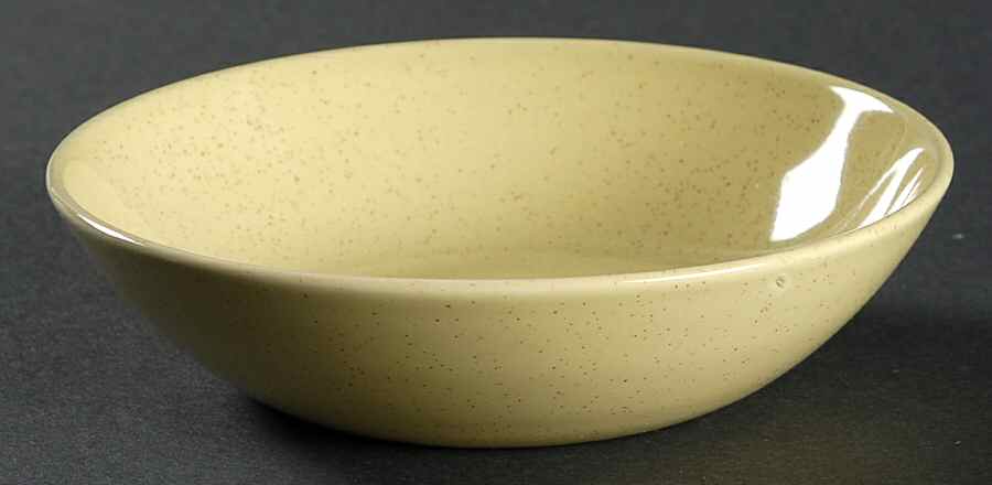 Pebbleford Sunburst Yellow Fruit/Dessert (Sauce) Bowl by Taylor, Smith & Taylor (Ts&T)-1