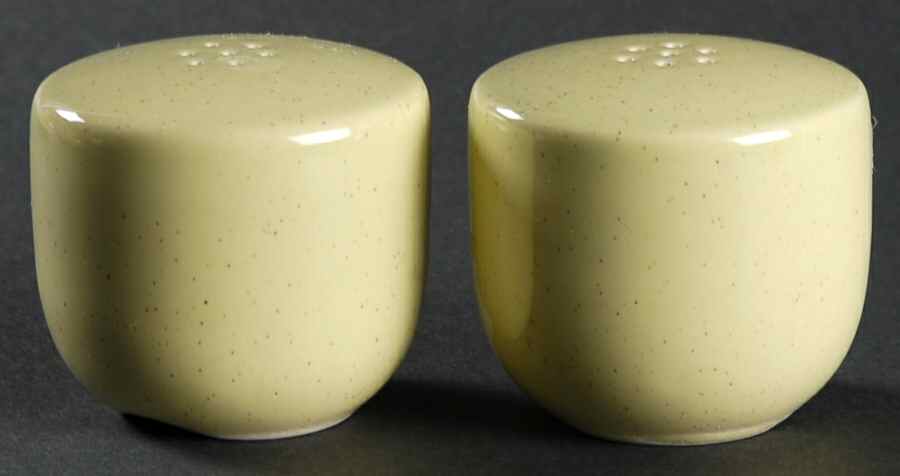 Pebbleford Sunburst Yellow Salt & Pepper Set by Taylor, Smith & Taylor (Ts&T)-1