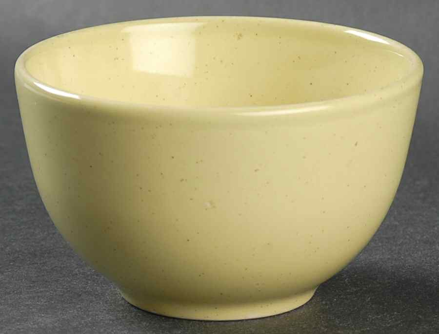 Pebbleford Sunburst Yellow Open Sugar Bowl by Taylor, Smith & Taylor (Ts&T)-1