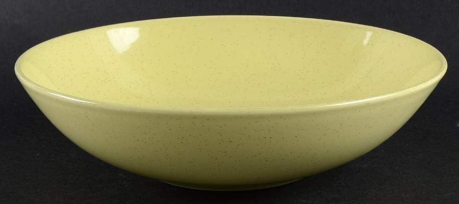 Pebbleford Sunburst Yellow 9" Round Vegetable Bowl by Taylor, Smith & Taylor (Ts&T)-1