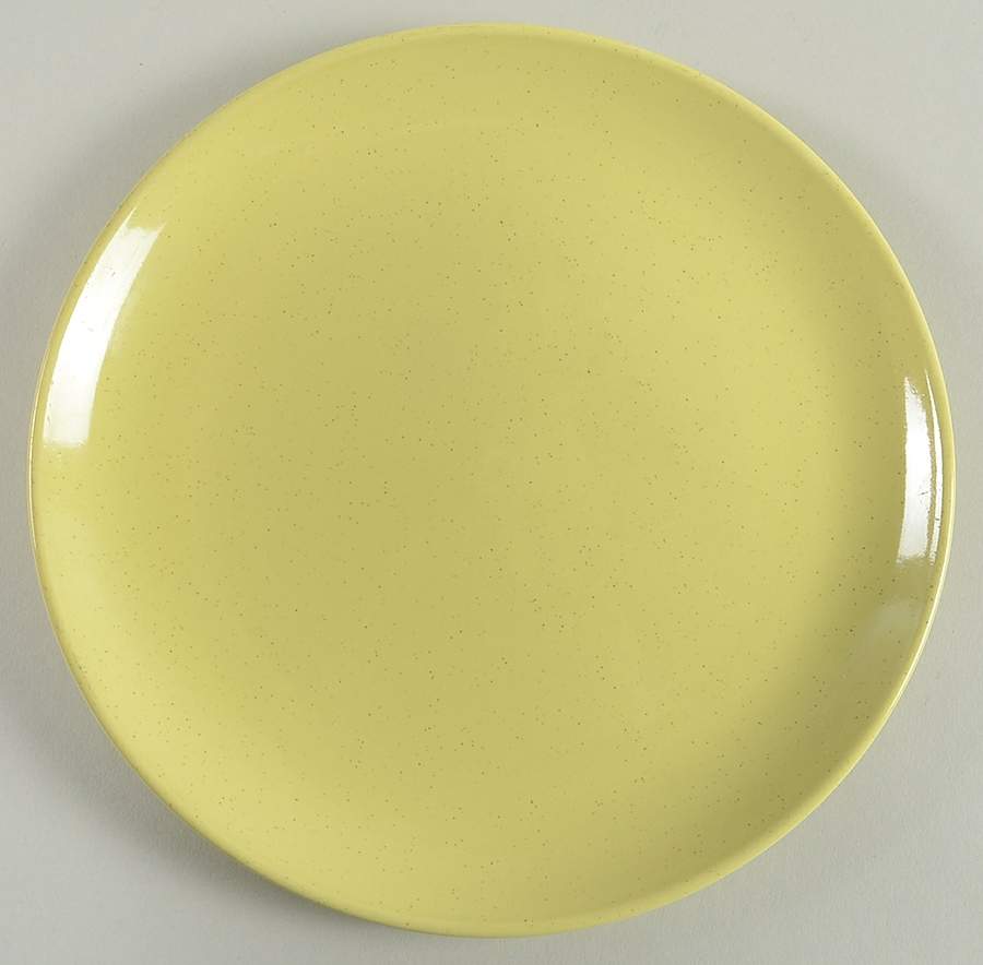 Pebbleford Sunburst Yellow Salad Plate by Taylor, Smith & Taylor (Ts&T)-1