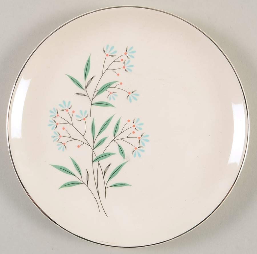 Petal Lane Bread & Butter Plate by Taylor, Smith & Taylor (Ts&T)-1