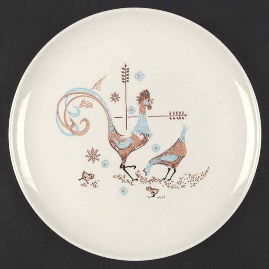 Peppermint Roo Dinner Plate by Taylor, Smith & Taylor (Ts&T)-1
