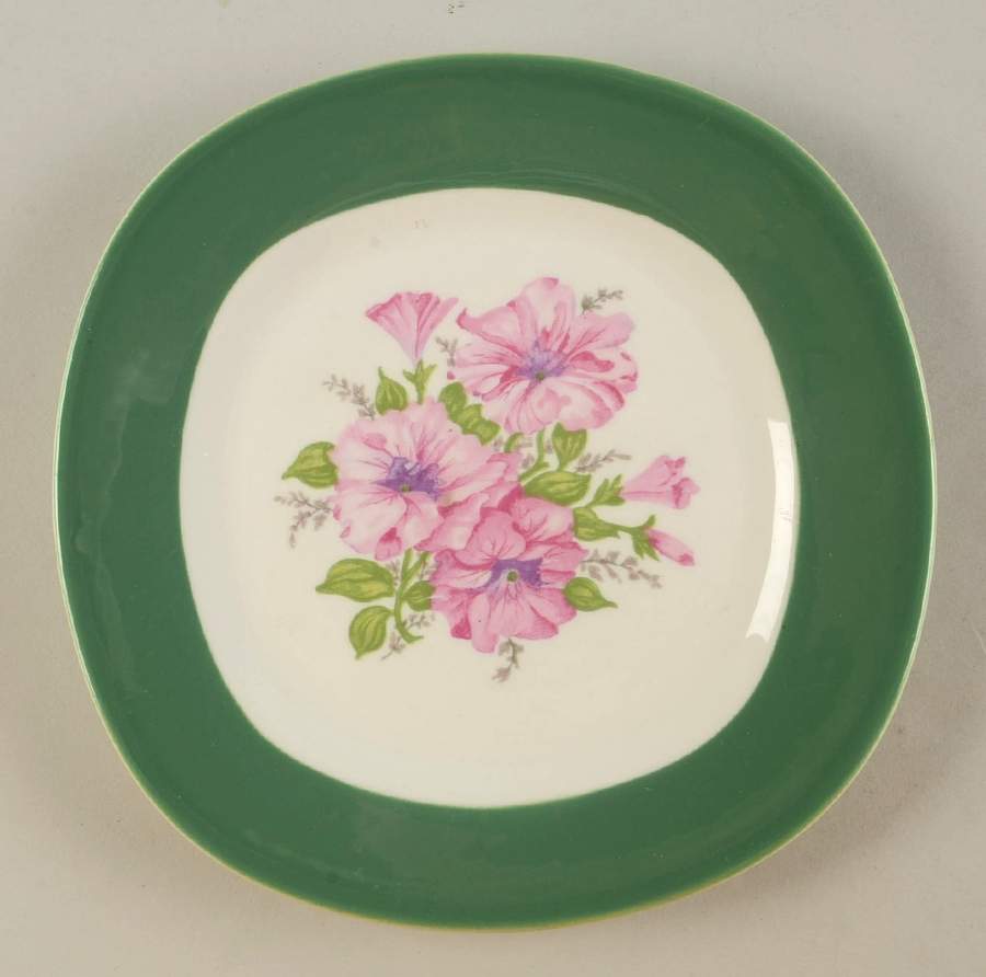 Petunia Bread & Butter Plate by Taylor, Smith & Taylor (Ts&T)-1