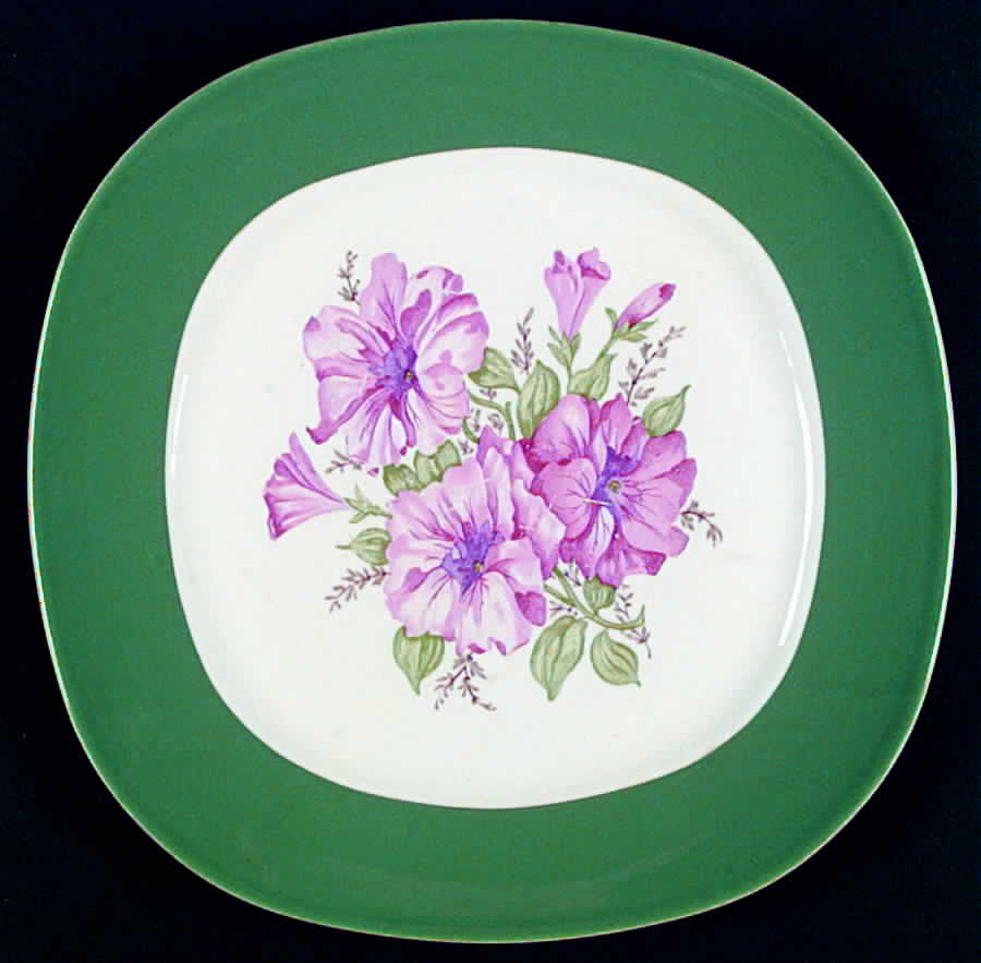 Petunia Dinner Plate by Taylor, Smith & Taylor (Ts&T)-1
