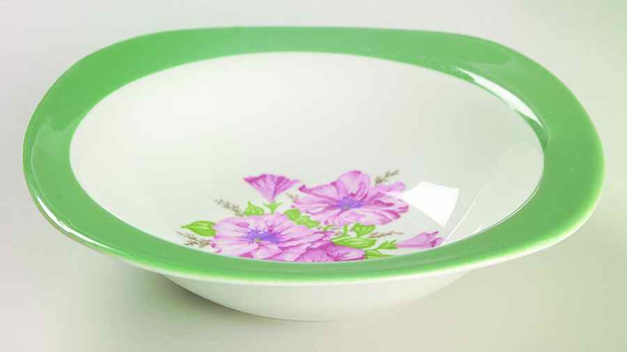 Petunia Rim Cereal Bowl by Taylor, Smith & Taylor (Ts&T)-1