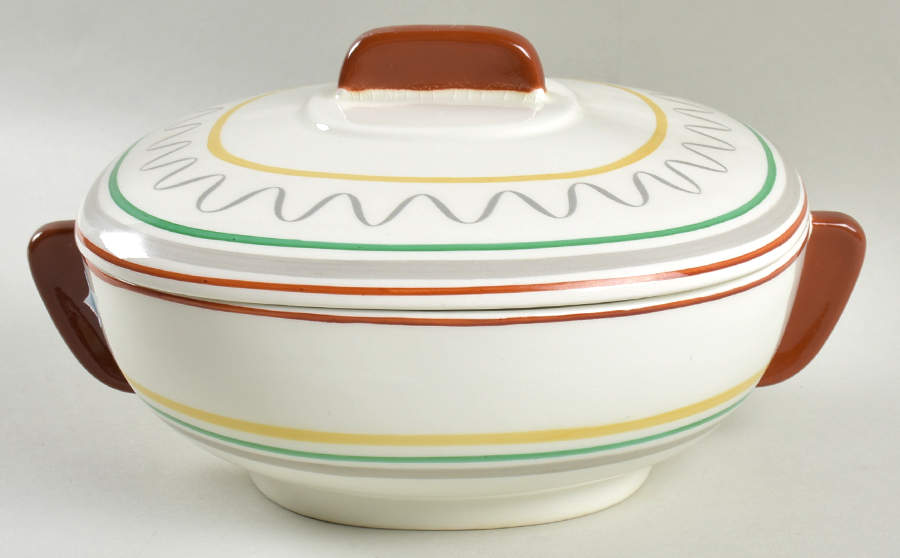 Prairie Chicken Round Covered Vegetable by Taylor, Smith & Taylor (Ts&T)-1