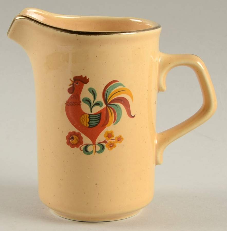Reveille (Gold Trim) Creamer by Taylor, Smith & Taylor (Ts&T)-1