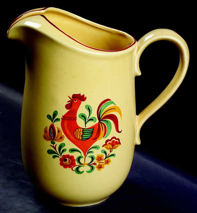 Reveille (Red Trim) 56 Oz Pitcher by Taylor, Smith & Taylor (Ts&T)-1