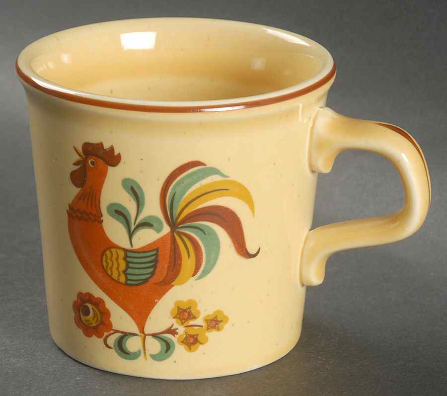 Reveille (Red Trim) Mug by Taylor, Smith & Taylor (Ts&T)-1