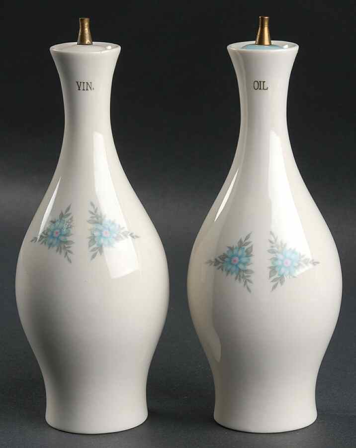 Rhapsody Vinegar and Oil Set with Stoppers by Taylor, Smith & Taylor (Ts&T)-1