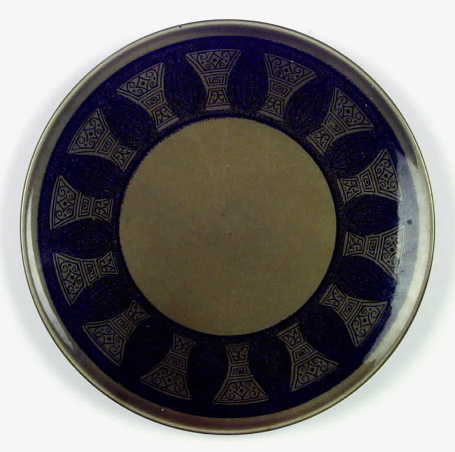 Riviera Dinner Plate by Taylor, Smith & Taylor (Ts&T)-1