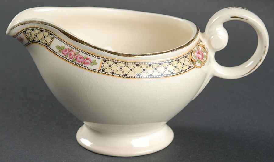 Rose Lattice Creamer by Taylor, Smith & Taylor (Ts&T)-1