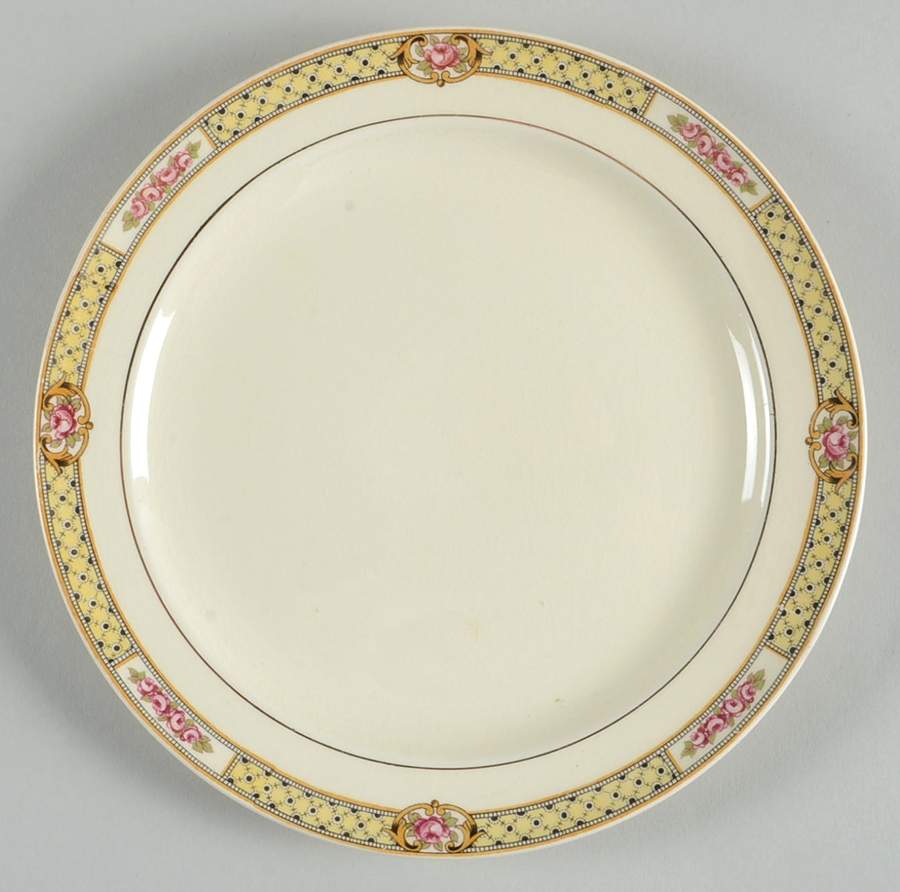 Rose Lattice Dessert/Pie Plate by Taylor, Smith & Taylor (Ts&T)-1