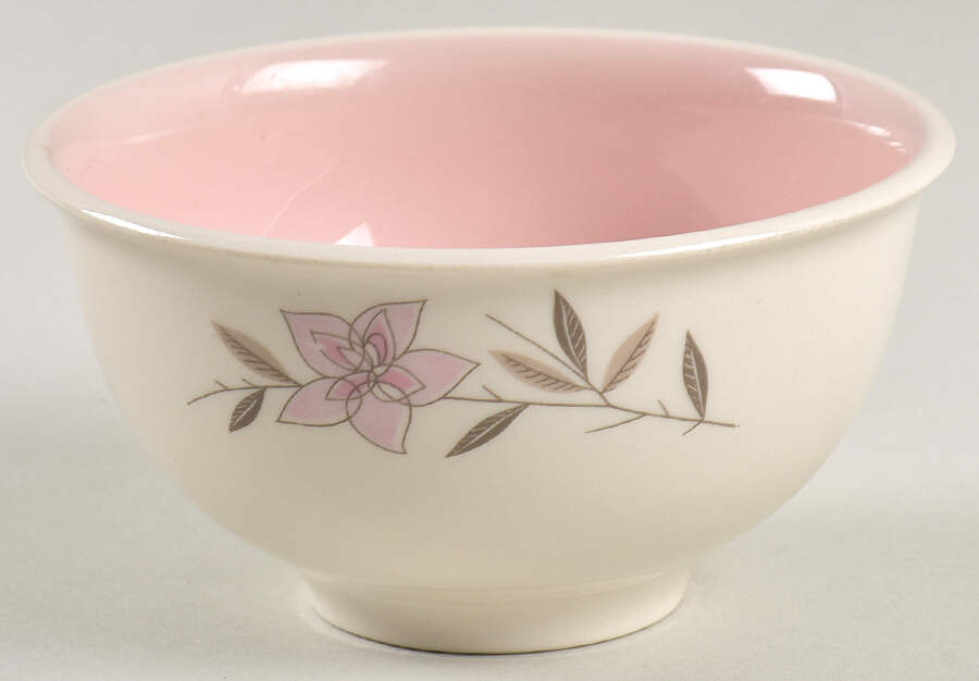 Rose Sachet Cranberry Bowl by Taylor, Smith & Taylor (Ts&T)-1
