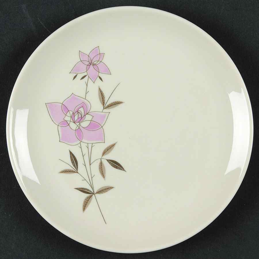 Rose Sachet Bread & Butter Plate by Taylor, Smith & Taylor (Ts&T)-1